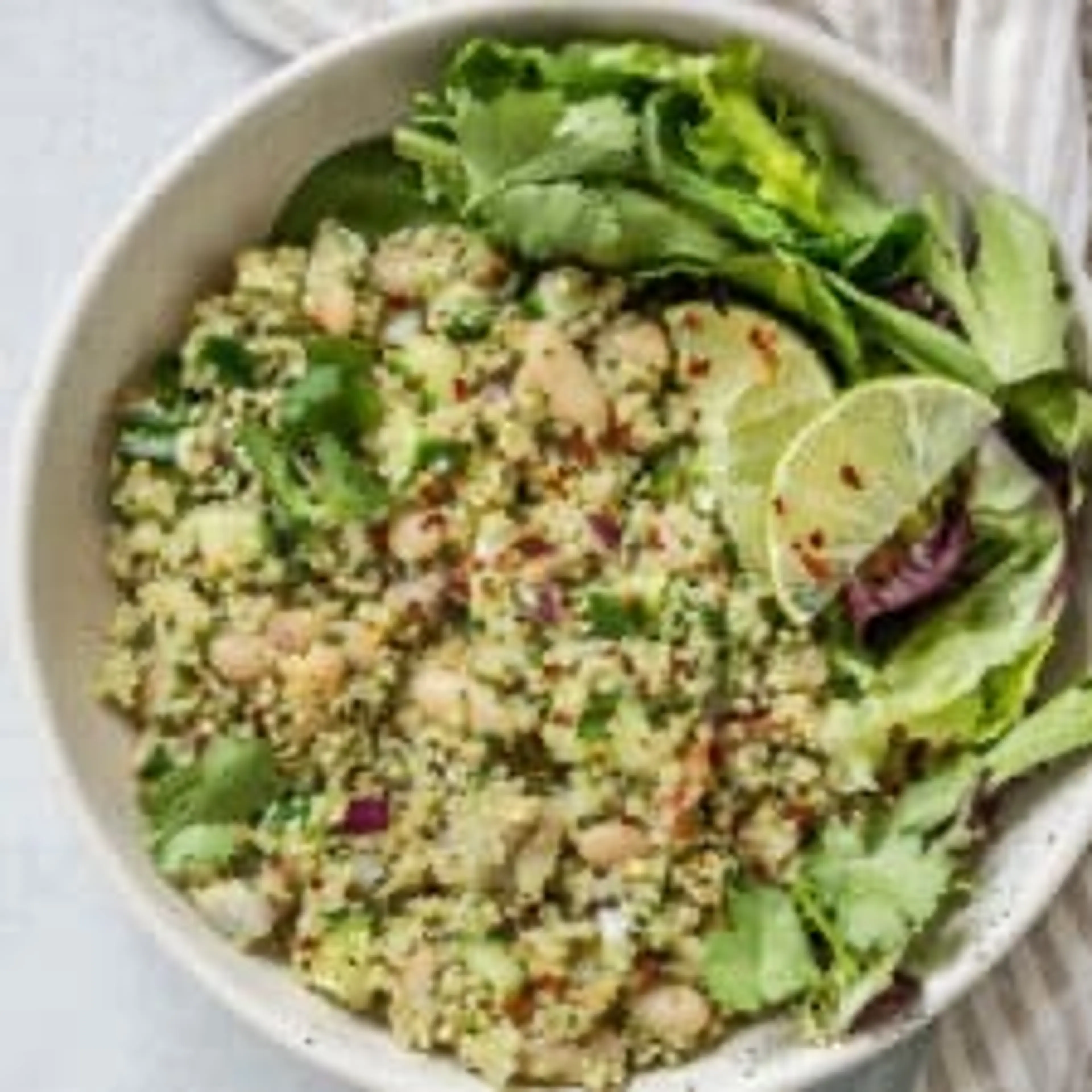 Cilantro Lime Quinoa Salad