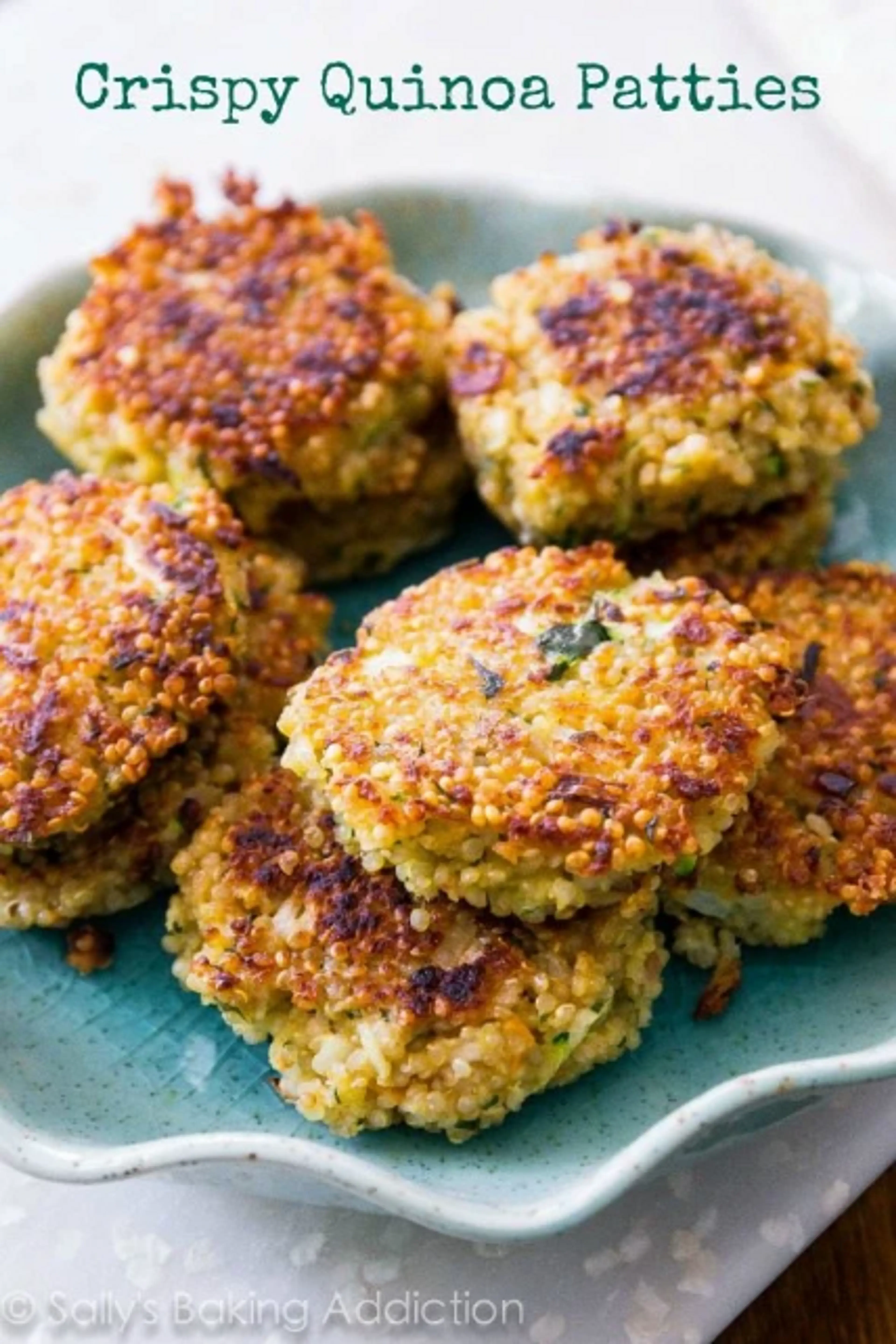 Crispy Quinoa Patties