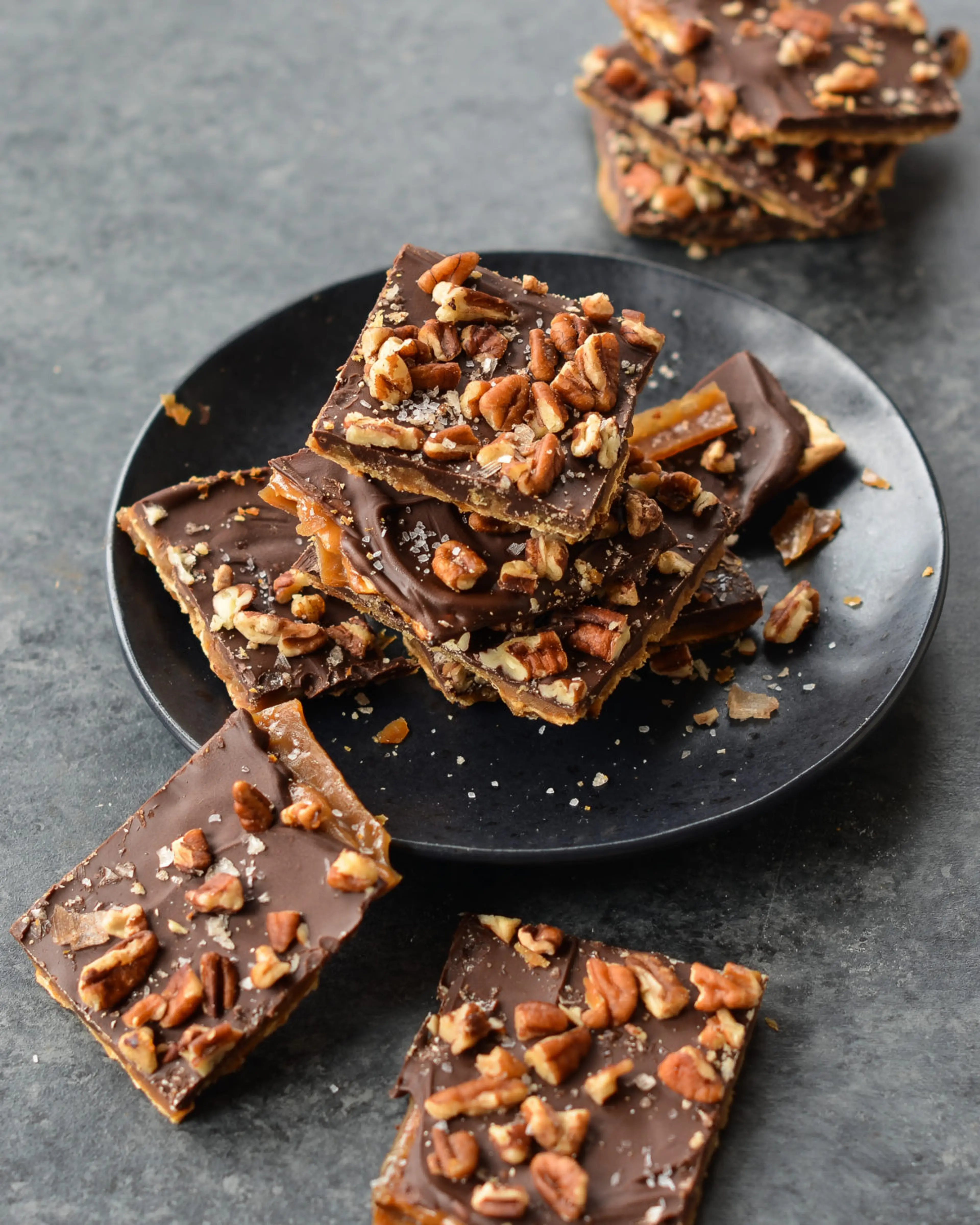 Chocolate Toffee Matzo Crack