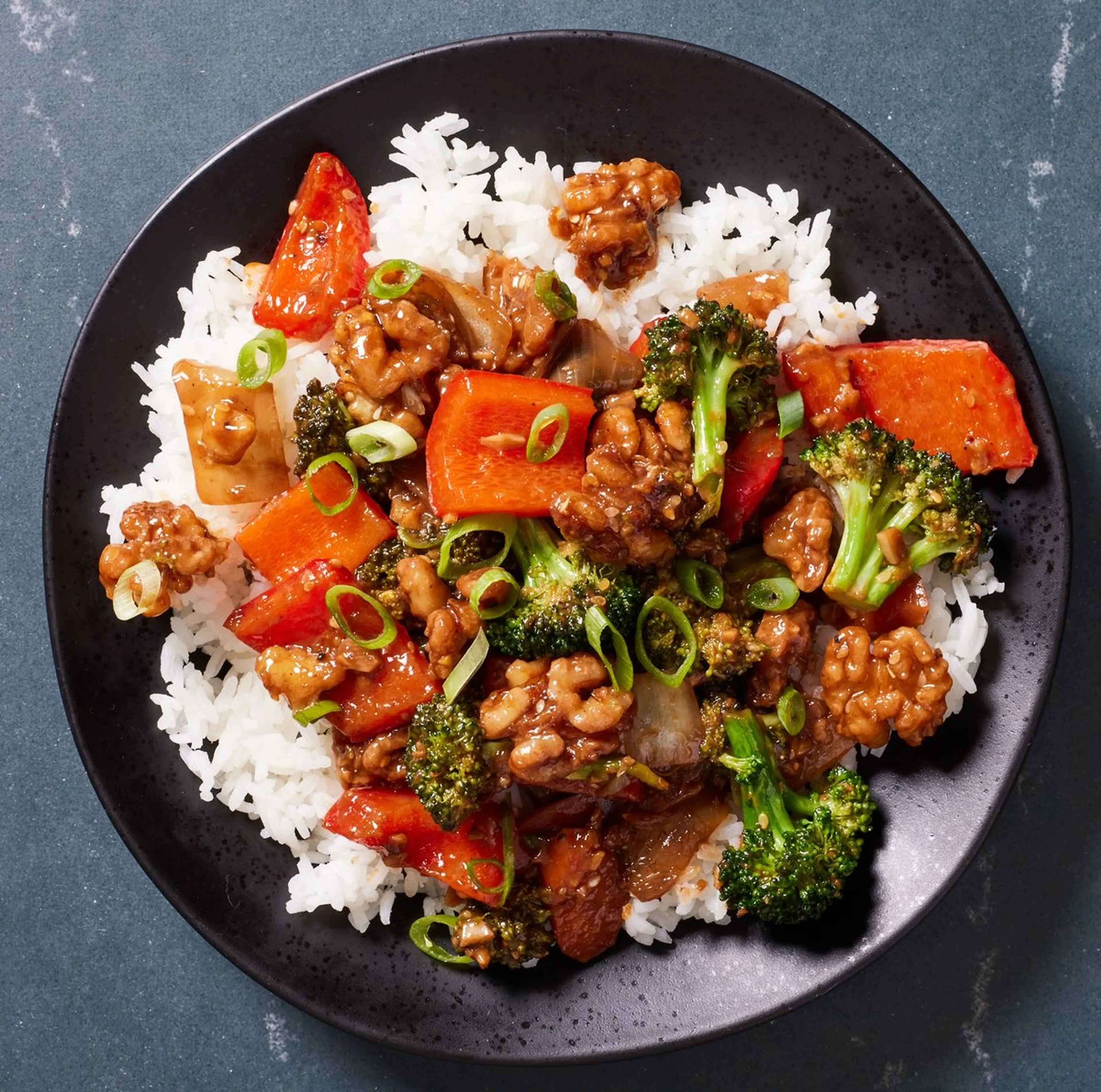 Walnut Broccoli Stir-Fry