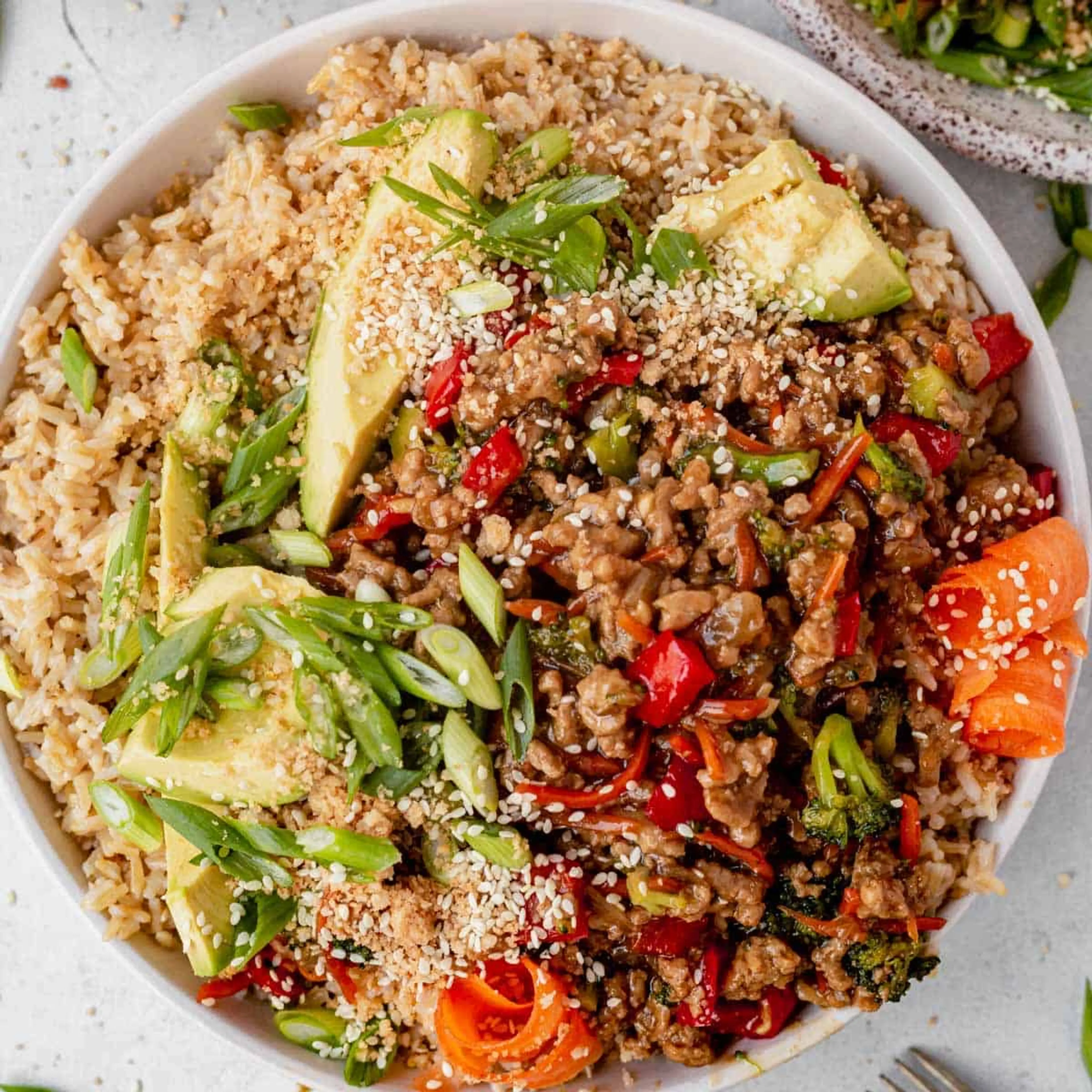 Turkey Teriyaki Rice Bowl