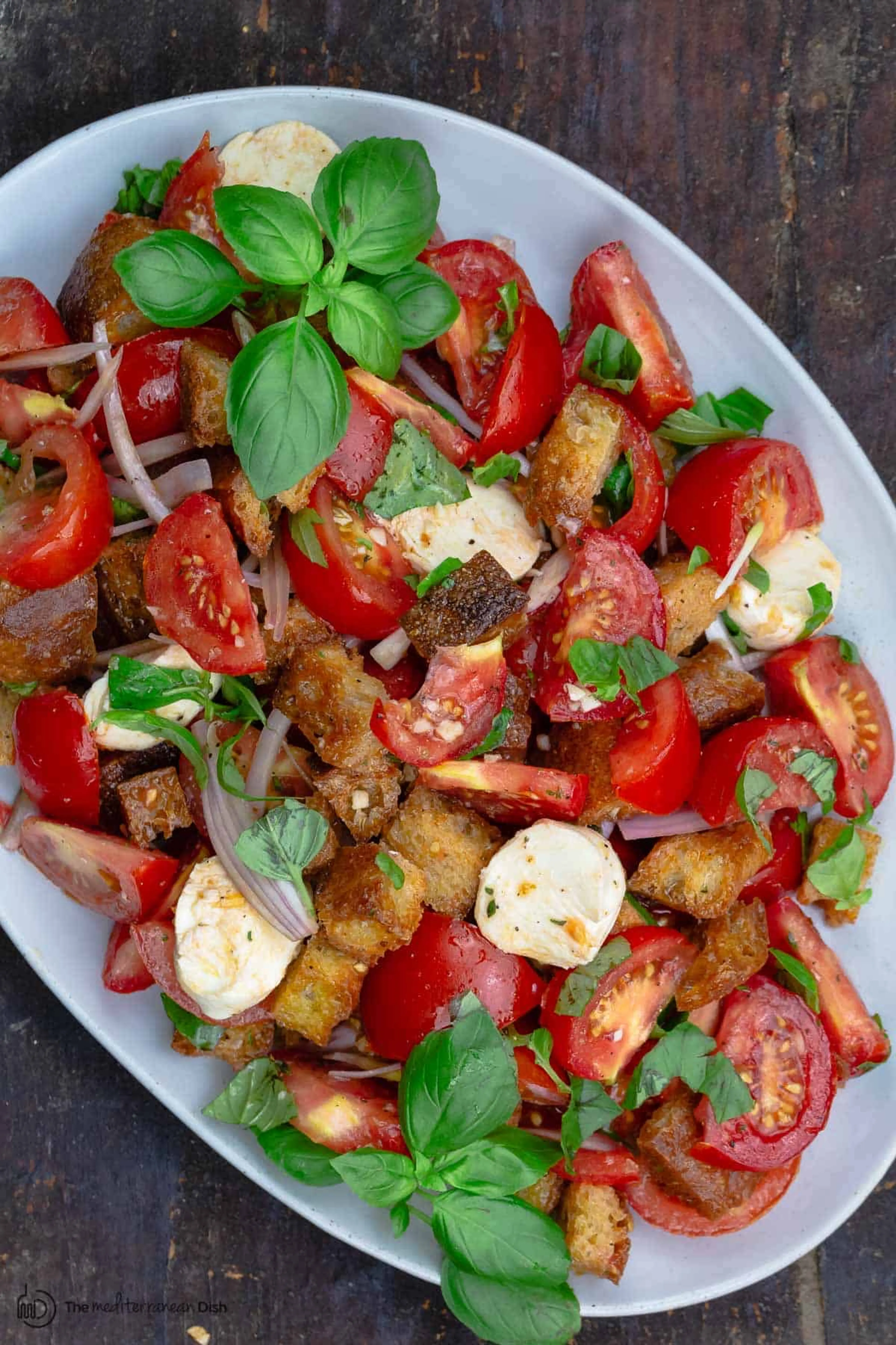 Simple Tomato Panzanella Recipe