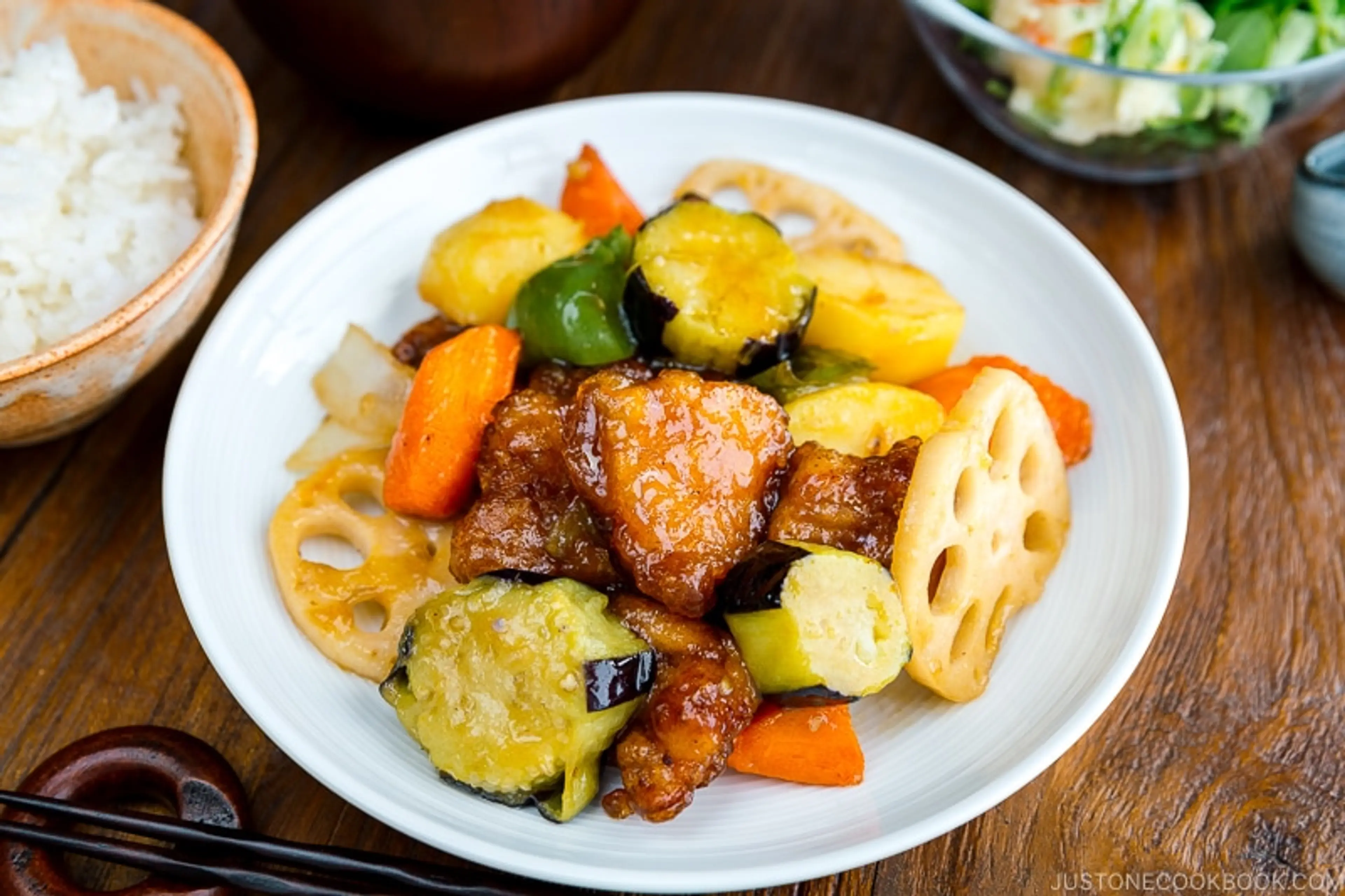 Sweet and Sour Chicken (Ootoya Tori Kurozu-An)