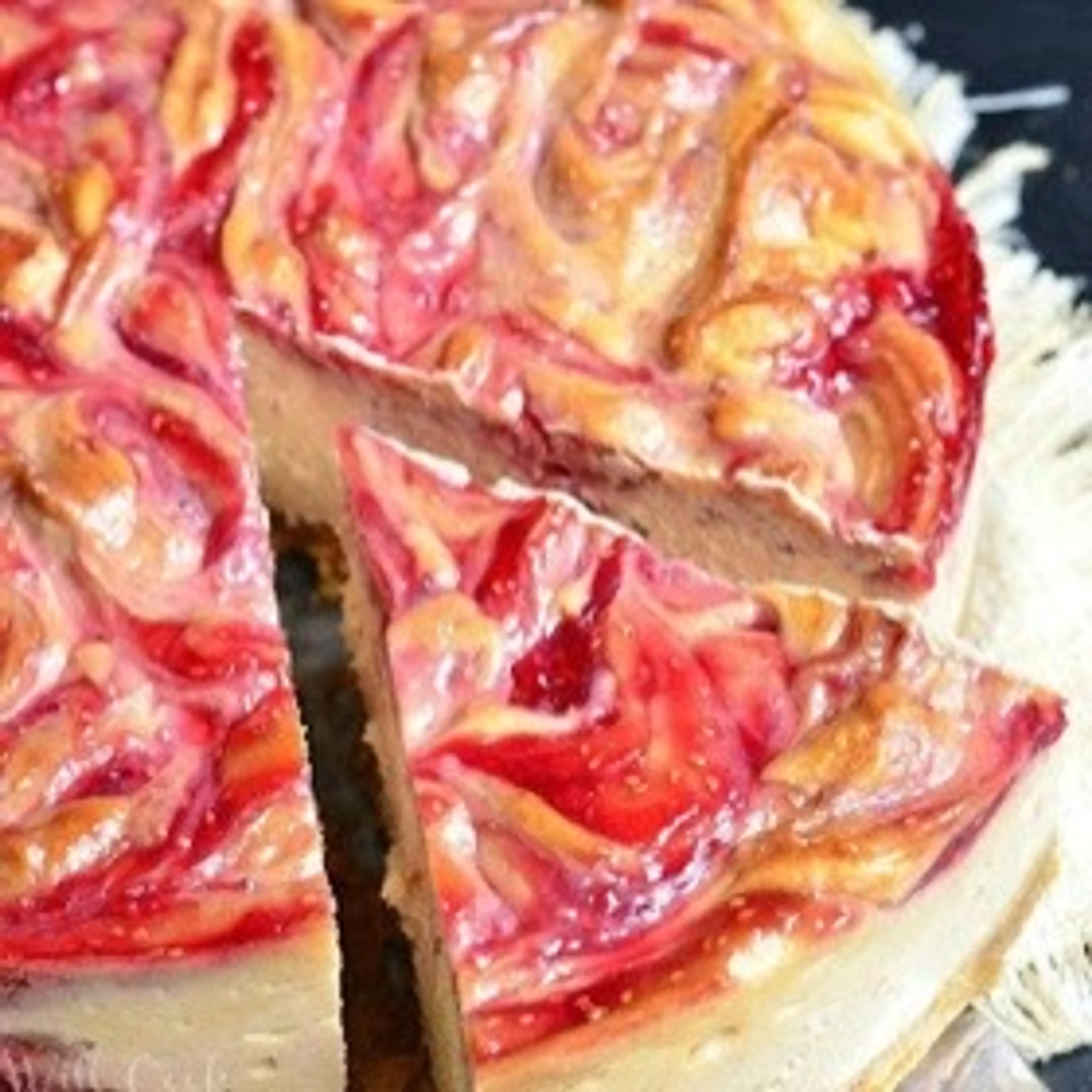 Peanut Butter and Jelly Cheesecake